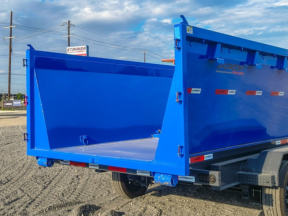Horizon 20' HRD GN Roll off Bundle (2) 10k Axles + 1 Bin w/ 4' Walls - Roll Off Packages/20' Gooseneck - Stryker Dealership Group