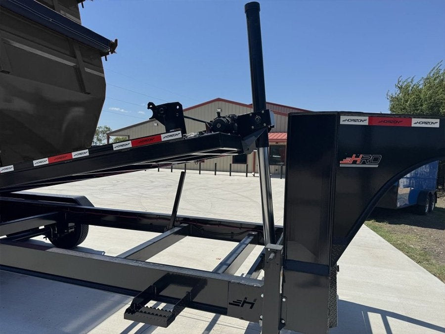 Horizon 20' HRD GN Roll off Bundle (2) 10k Axles + 1 Bin w/ 6' Walls - Roll Off Packages/RO 20' Gooseneck - Stryker Dealership Group