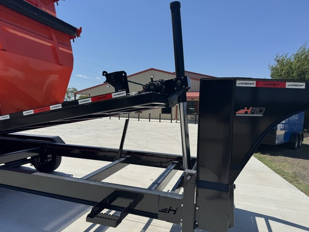 Horizon 20' HRD GN Roll off Bundle (2) 10k Axles + 2 Bins w/ 4' Walls - Roll Off Packages/RO 20' Gooseneck - Stryker Dealership Group