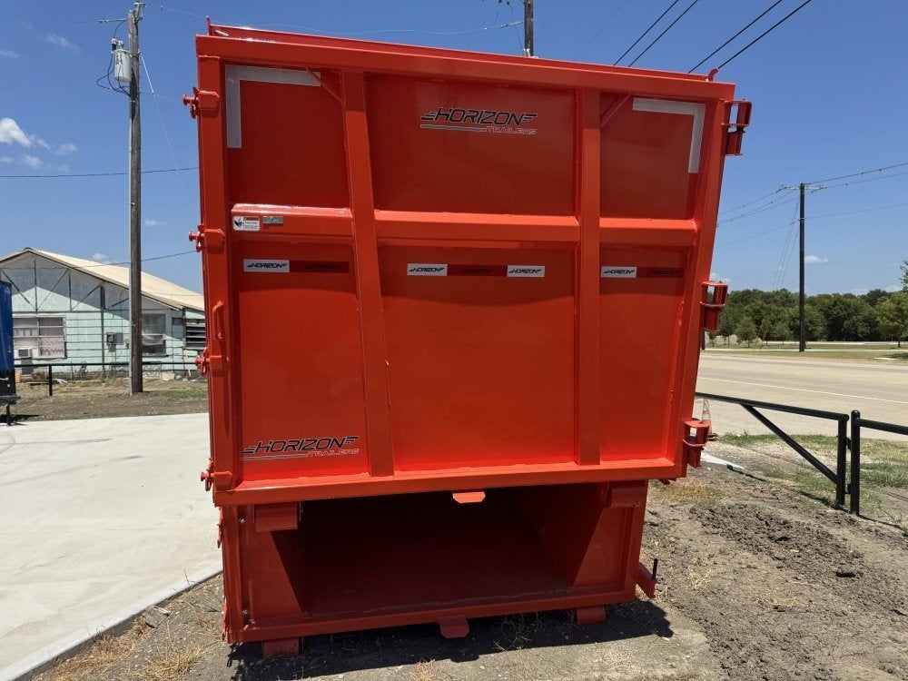 Horizon 20' HRD GN Roll off Bundle (2) 10k Axles + 2 Bins w/ 6' Walls - Roll Off Packages/RO 20' Gooseneck - Stryker Dealership Group