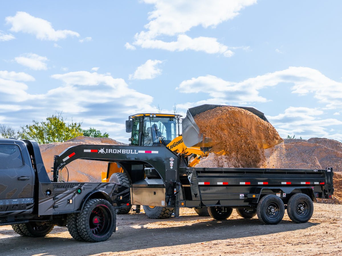 IronBull DTG Gooseneck Dump Trailer - Stryker Dealership Group