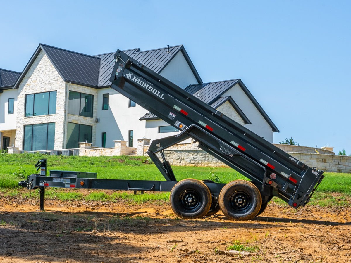 IronBull DWB Bumper Pull Dump Trailer - Stryker Dealership Group