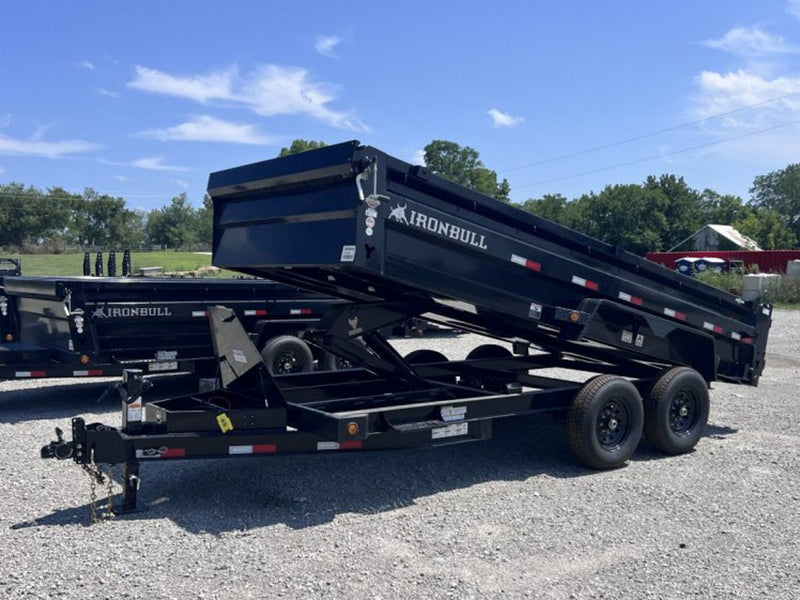 IronBull DWB Bumper Pull Dump Trailer - Stryker Dealership Group