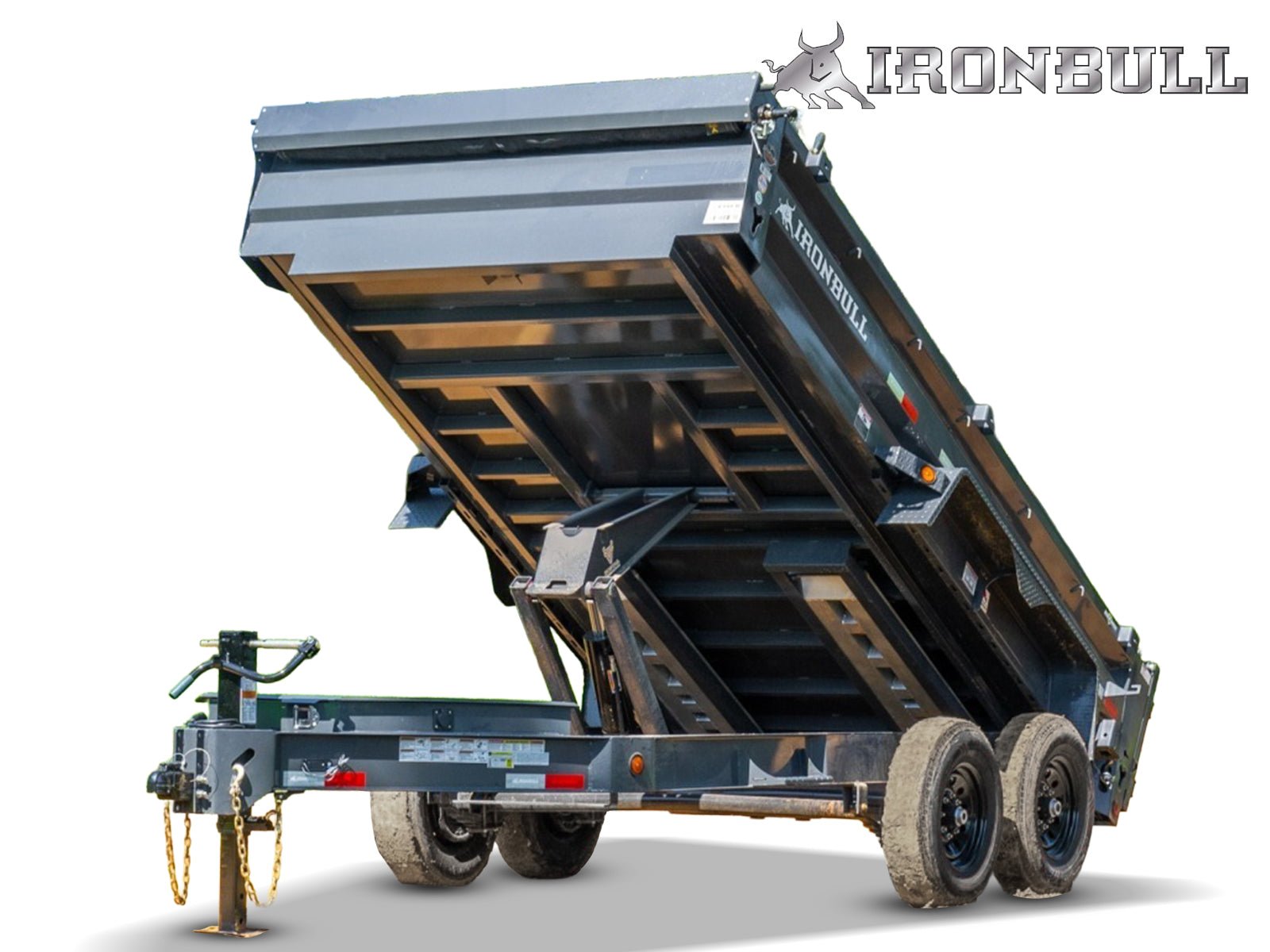 IronBull DWB Bumper Pull Dump Trailer - Stryker Dealership Group