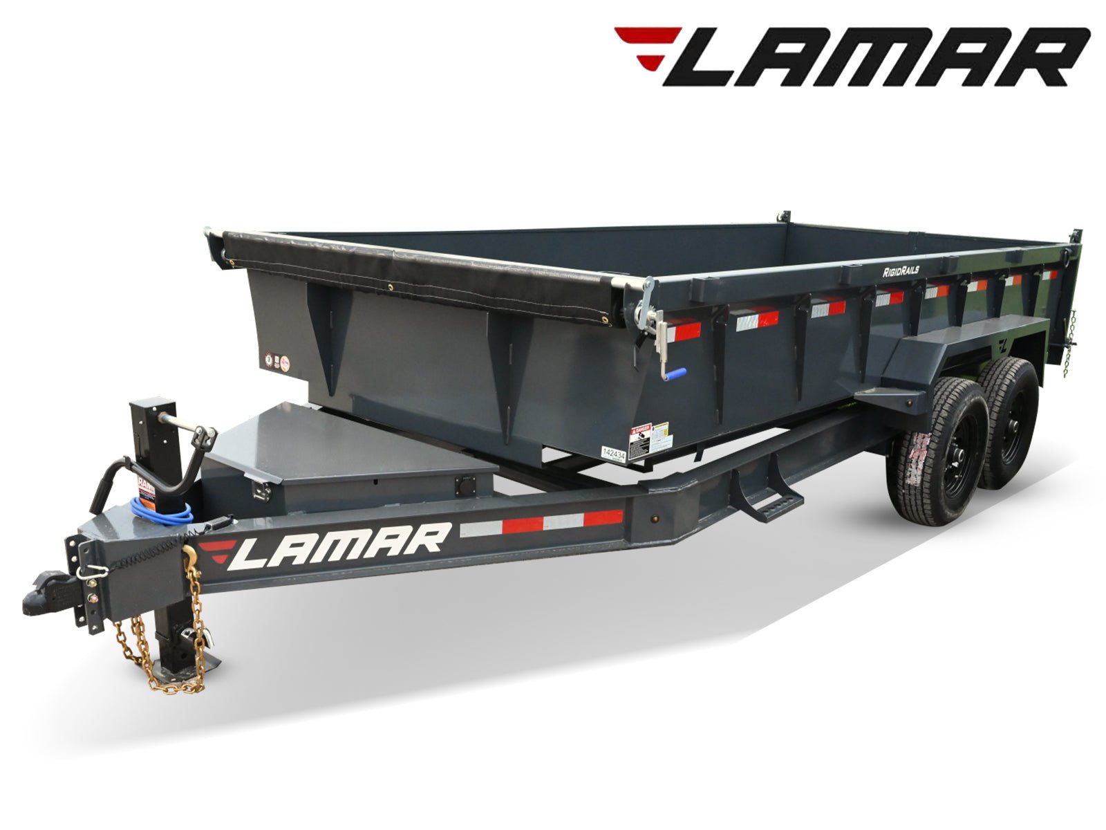Lamar DL Low Profile Bumper Pull Dump Trailer - Stryker Dealership Group