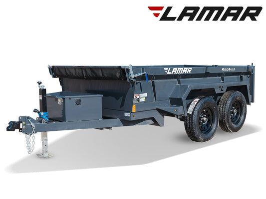 Lamar DS Mini Bumper Pull Dump Trailer - Stryker Dealership Group