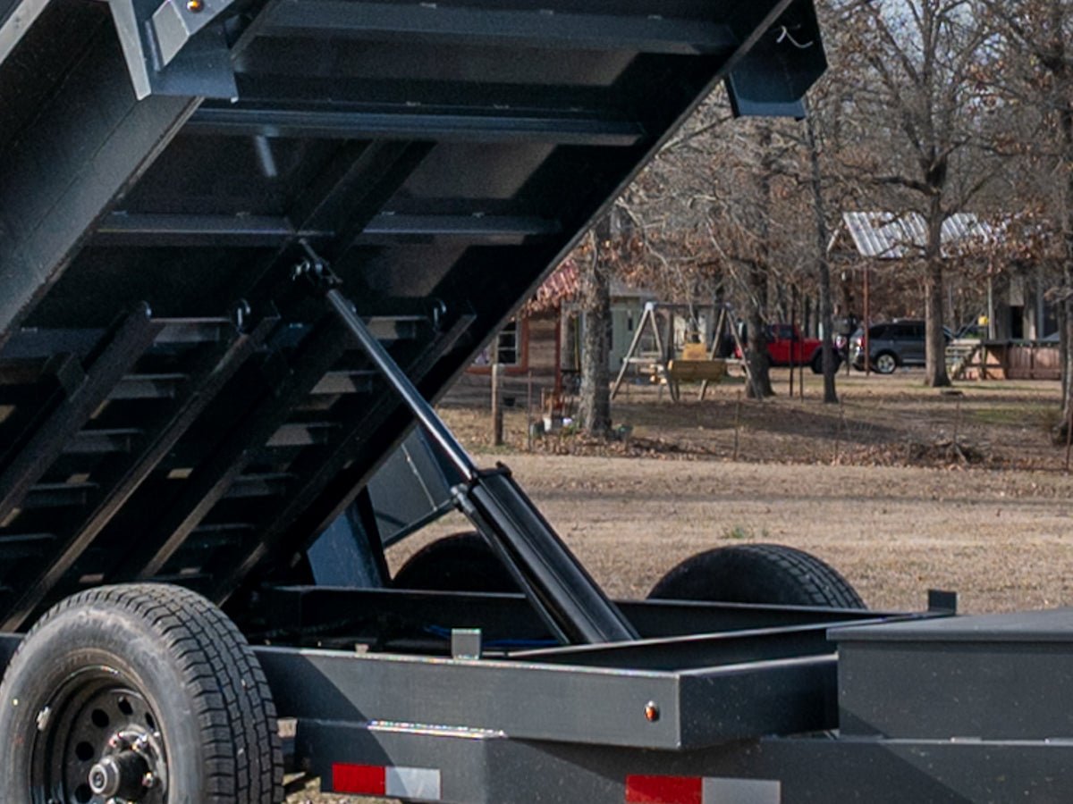 Lamar DS Mini Bumper Pull Dump Trailer - Stryker Dealership Group