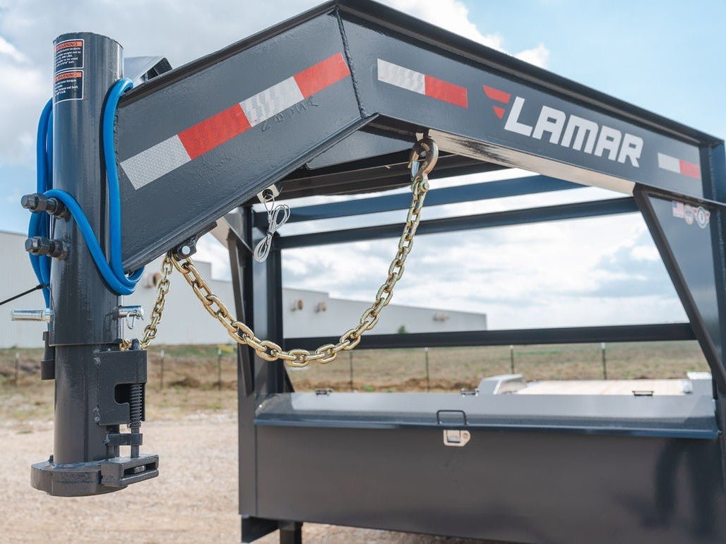 Lamar H8 Gooseneck Equipment Trailer - Stryker Dealership Group