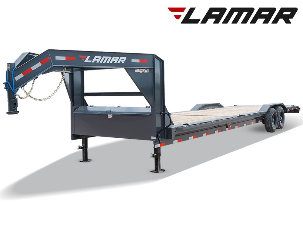 Lamar H8 Gooseneck Equipment Trailer - Stryker Dealership Group
