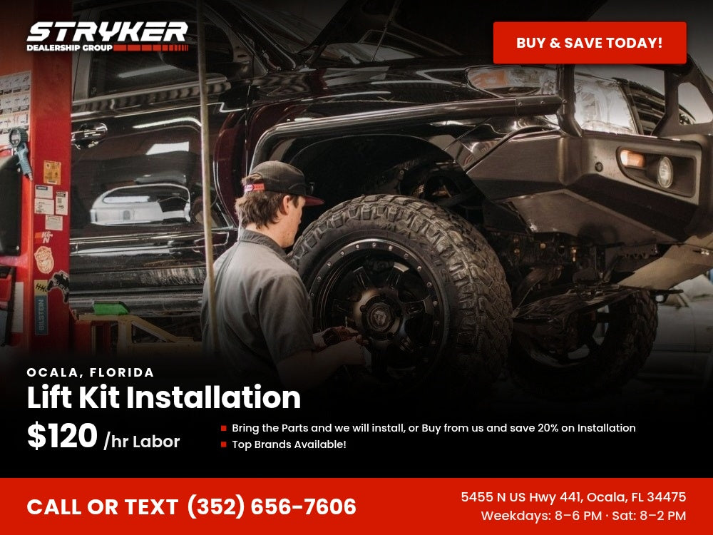 Lift Kit Installation - Ocala, FL