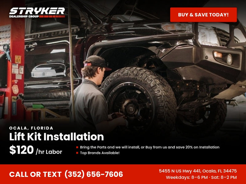 Lift Kit Installation - Ocala, FL