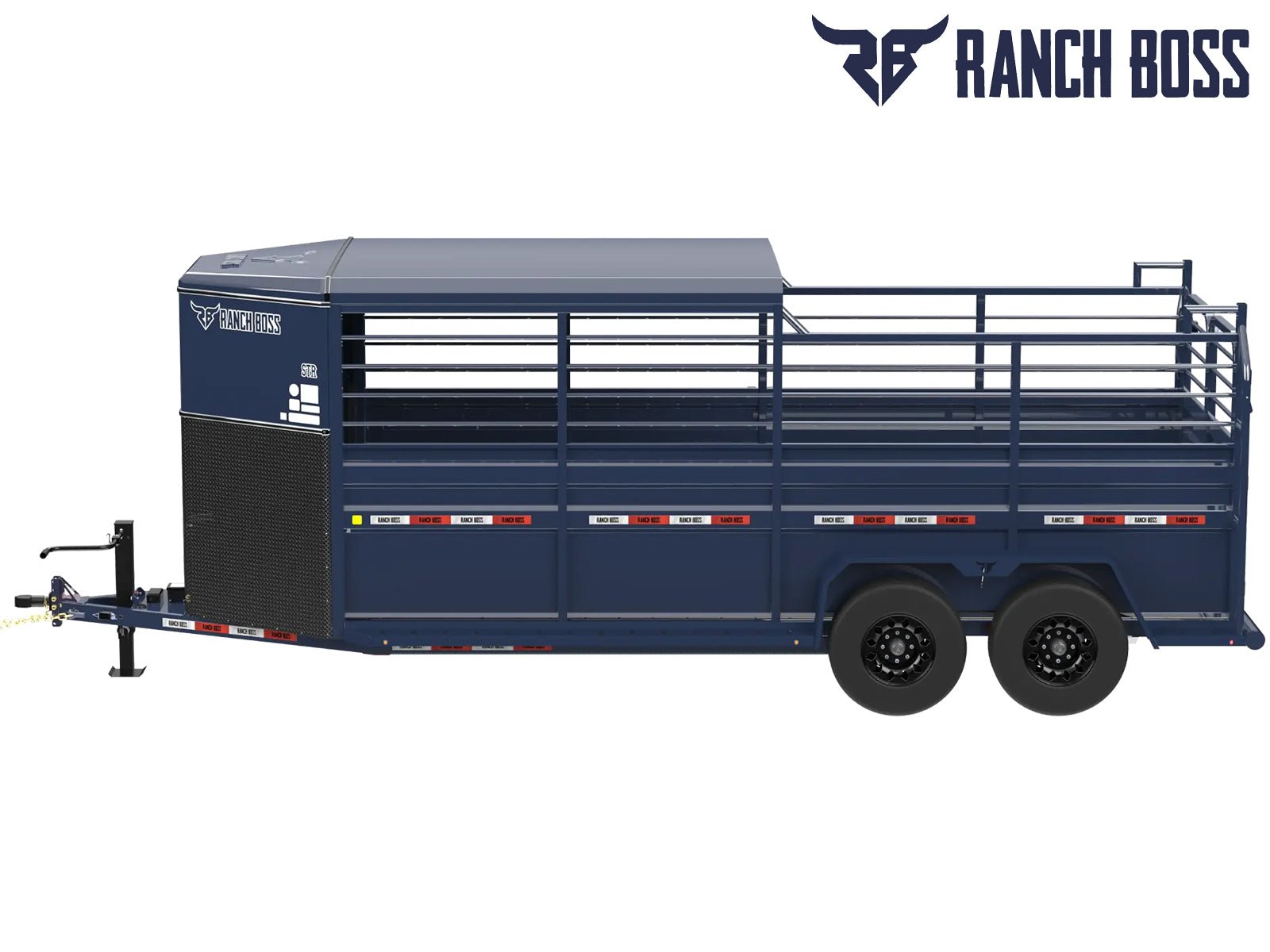 Ranch Boss 3/4 Top Bumper Pull Livestock Trailer - Stryker Dealership Group