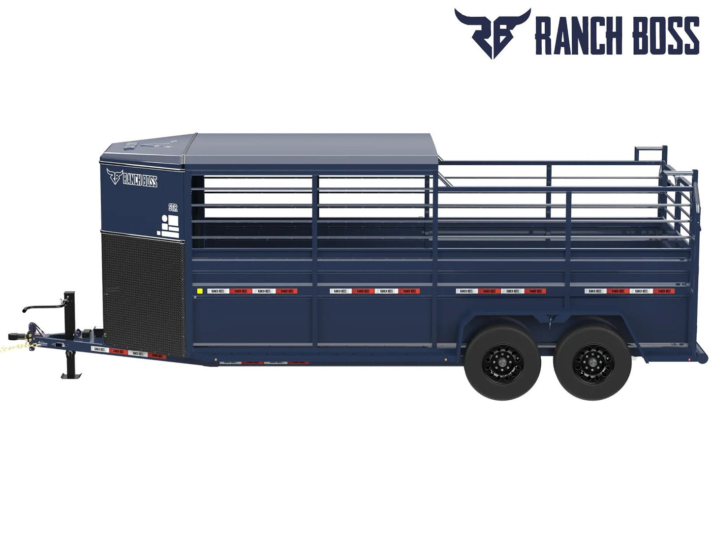 Ranch Boss 3/4 Top Bumper Pull Livestock Trailer - Stryker Dealership Group