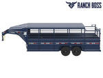 Ranch Boss 3/4 Top Gooseneck Livestock Trailer - Stryker Dealership Group