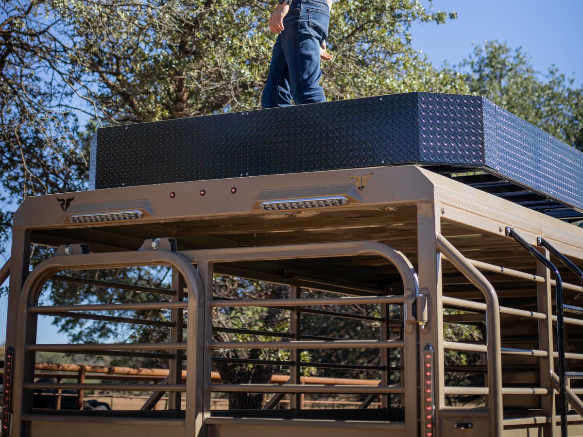 Ranch Boss Full Top Gooseneck Livestock Trailer - Stryker Dealership Group