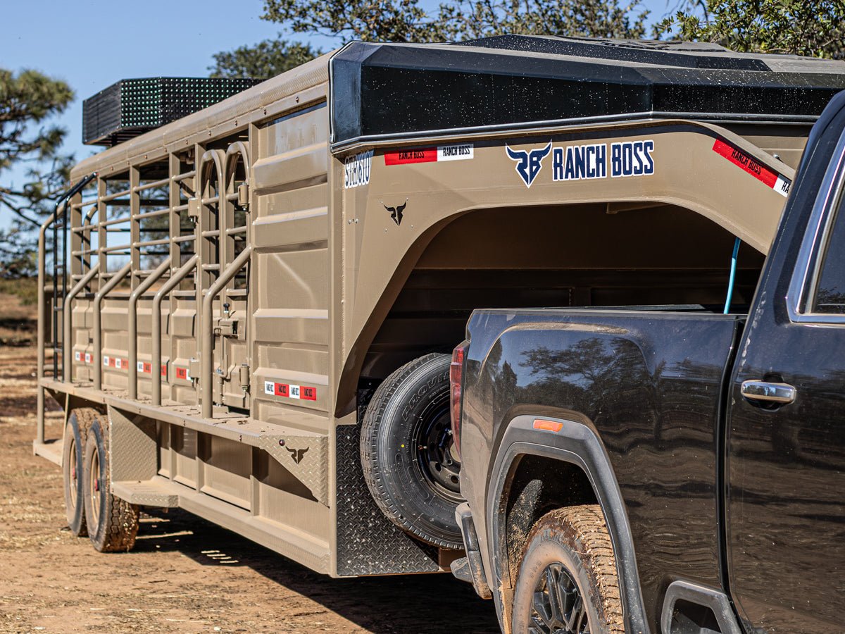 Ranch Boss Full Top Gooseneck Livestock Trailer - Stryker Dealership Group