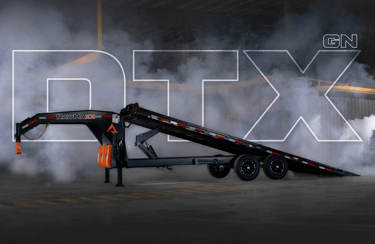 RawMaxx DTX Gooseneck Deckover Tilt Trailer - Stryker Dealership Group