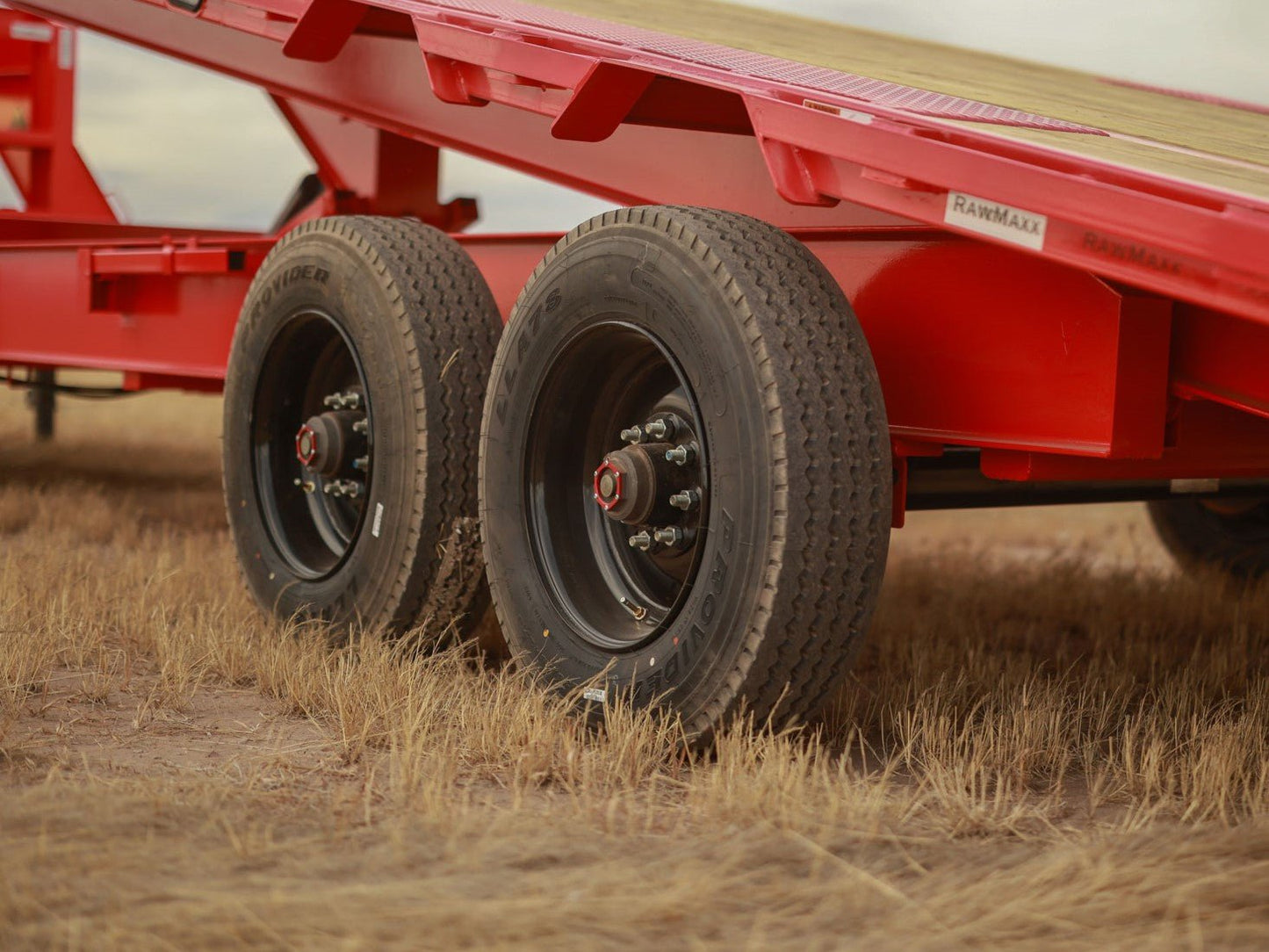 RawMaxx FDX Dual Wheel Deckover Tilt Trailer - Stryker Dealership Group