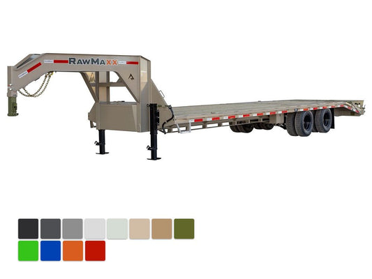 RawMaxx FDX Dual Wheel Deckover Trailer - Stryker Dealership Group