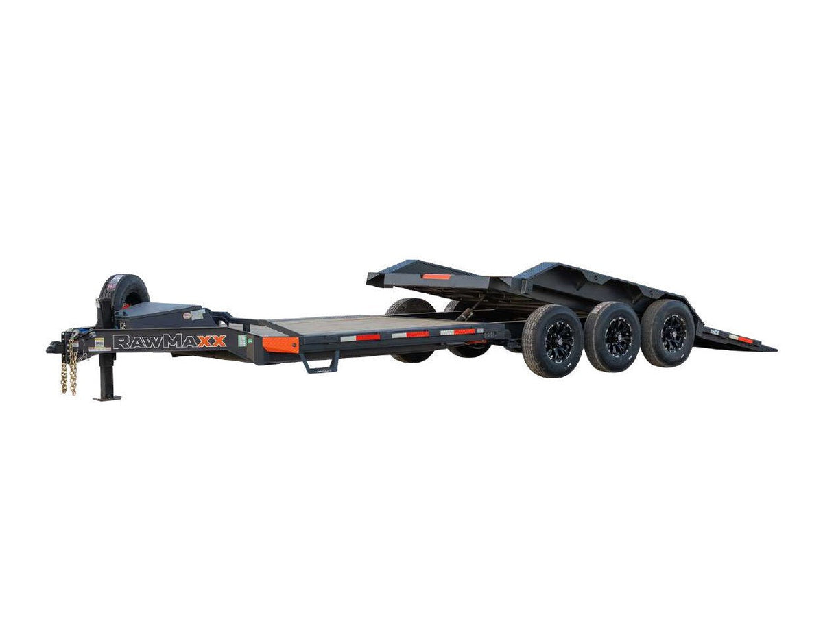 RawMaxx G3X Gooseneck Tri-Axle Gravity Tilt Trailer