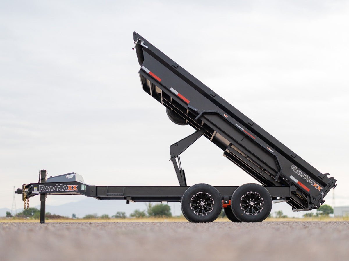 RawMaxx GDX 3D Bumper Pull Dump Trailer - Stryker Dealership Group