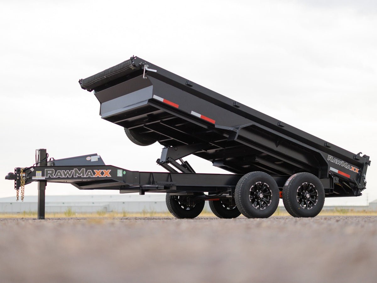 RawMaxx GDX 3D Bumper Pull Dump Trailer - Stryker Dealership Group