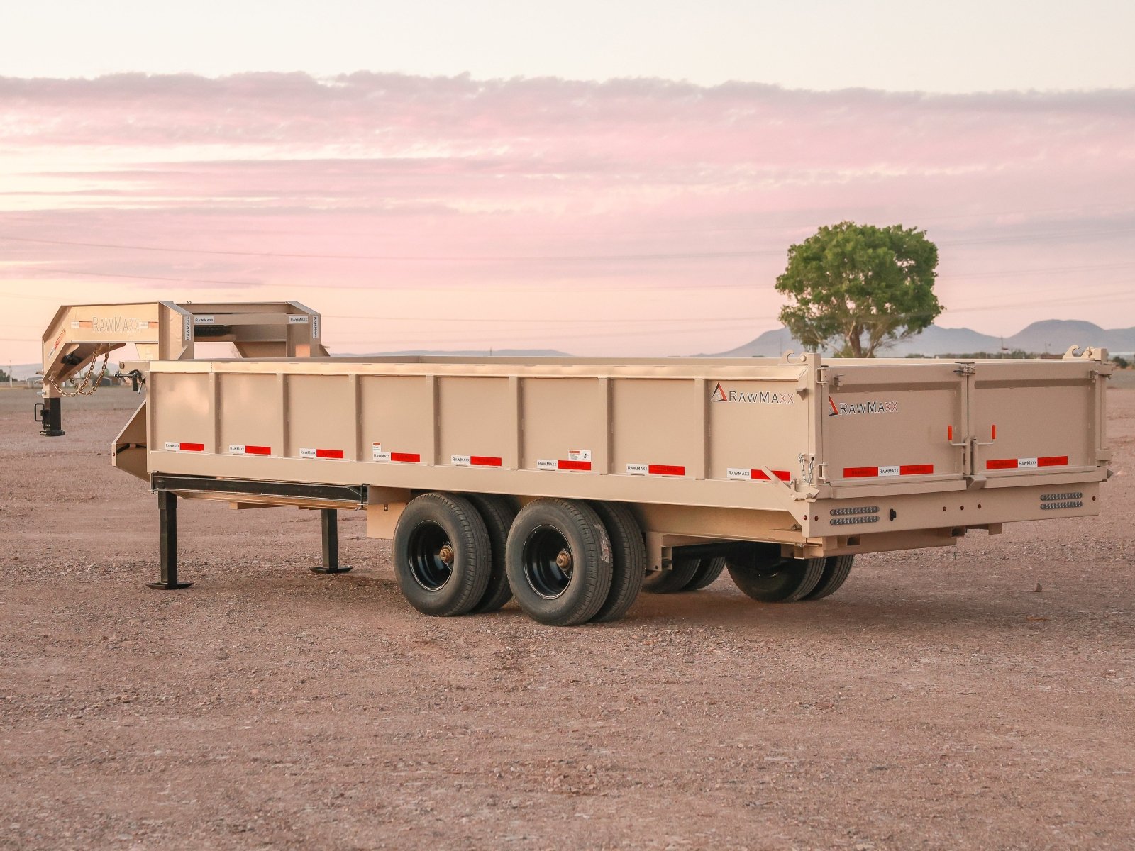 RawMaxx HDX Gooseneck Dump Trailer - Stryker Dealership Group
