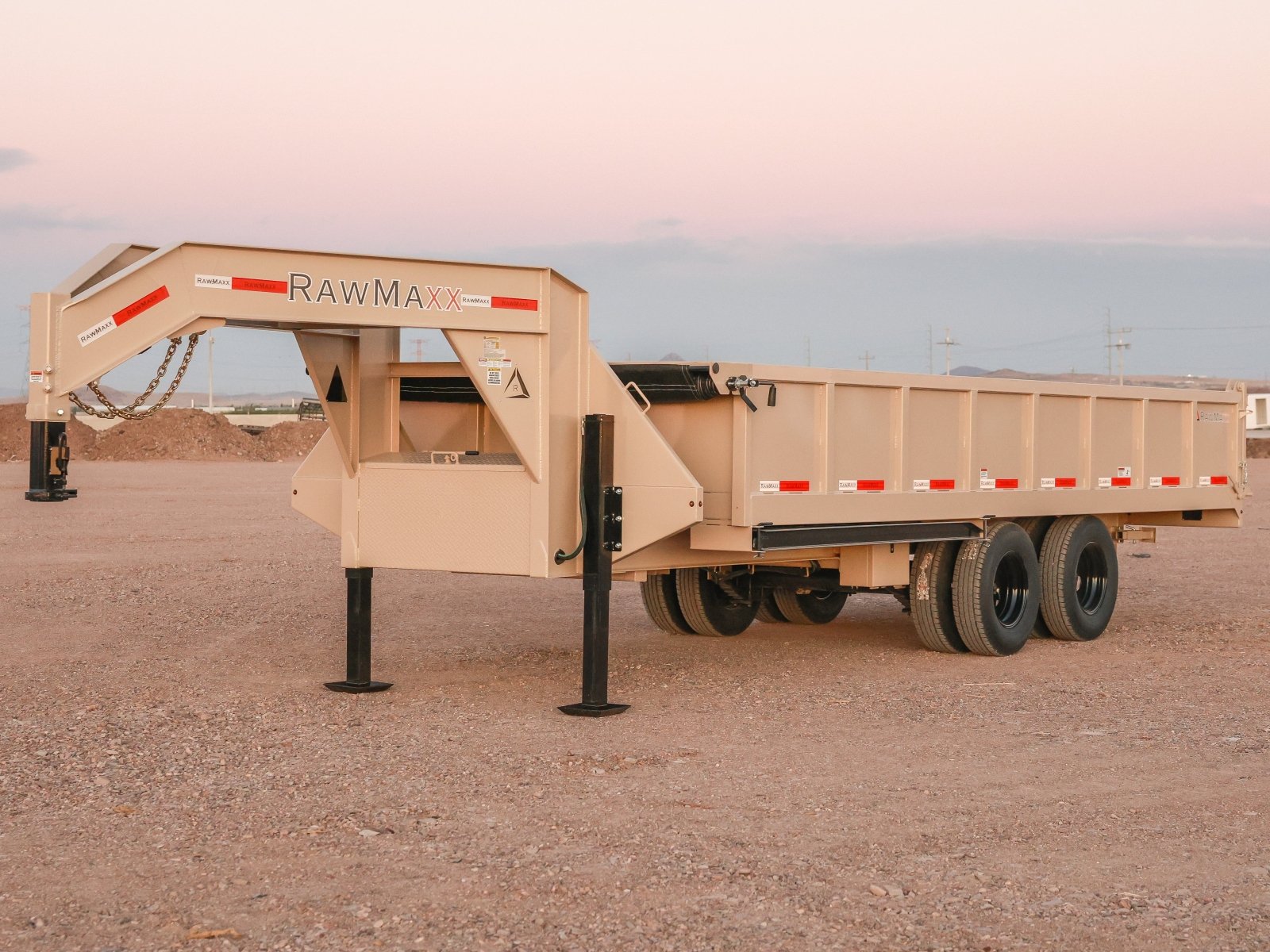 RawMaxx HDX Gooseneck Dump Trailer - Stryker Dealership Group