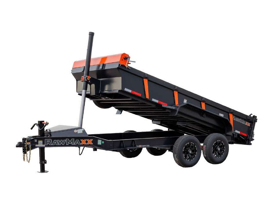 RawMaxx LPXT Bumper Pull 83" Telescopic Dump