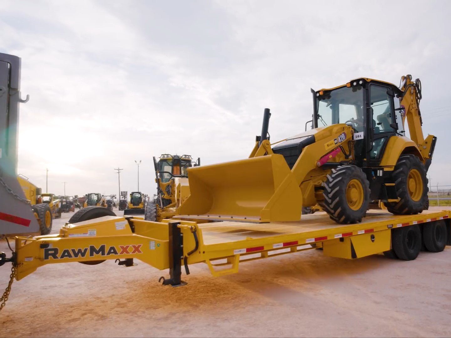 RawMaxx PHX Pintle Hydraulic Tail Equipment Trailer - Stryker Dealership Group