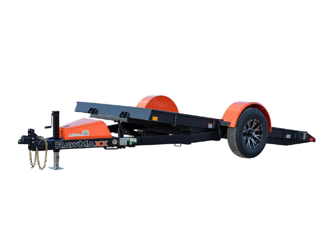 RawMaxx SGX Bumper Pull 12' x 72" Scissor Lift Trailer