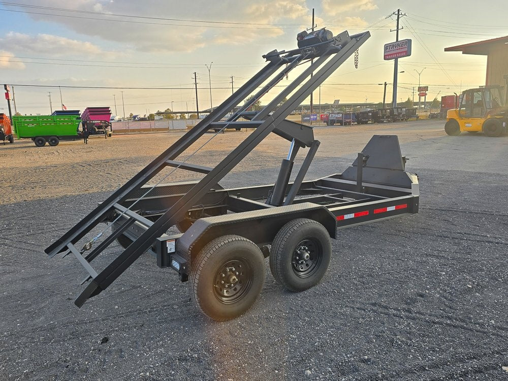 RawMaxx 14' BP Roll Off Base (2) 7k Axles - Roll Off Base Trailer/RO 14' Bumper Pull - Stryker Dealership Group