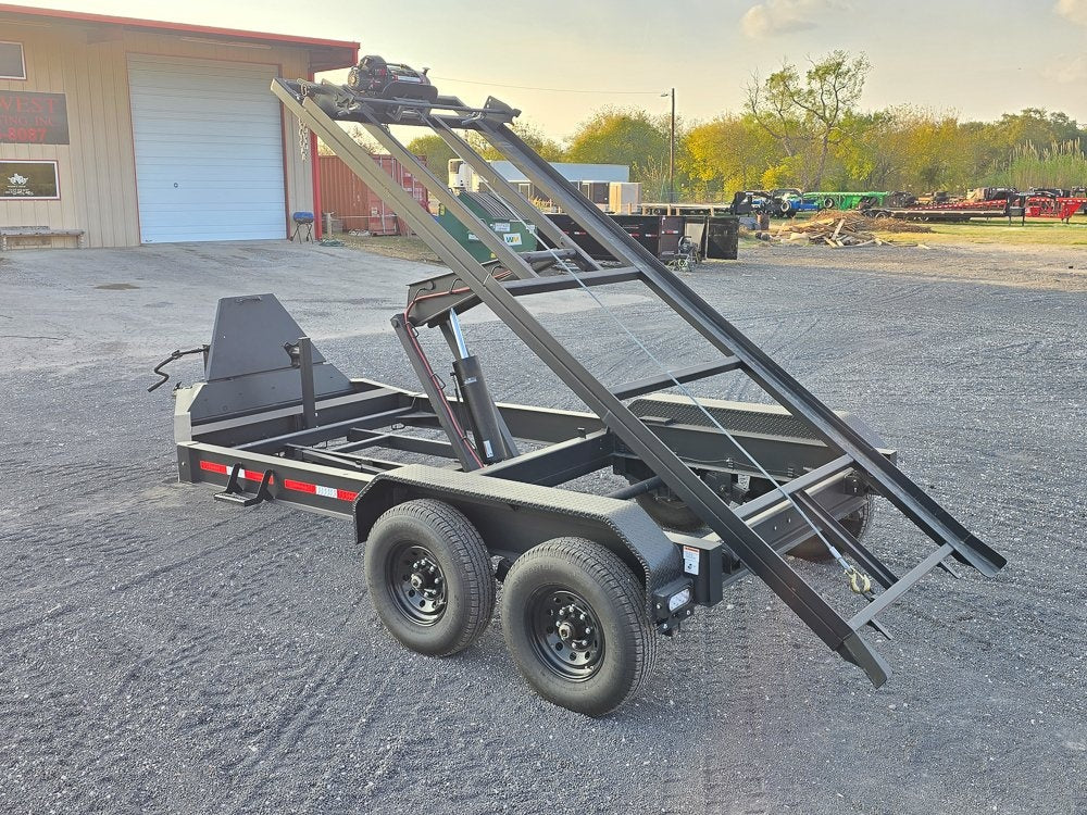 RawMaxx 14' BP Roll Off Base (2) 7k Axles - Roll Off Base Trailer/RO 14' Bumper Pull - Stryker Dealership Group