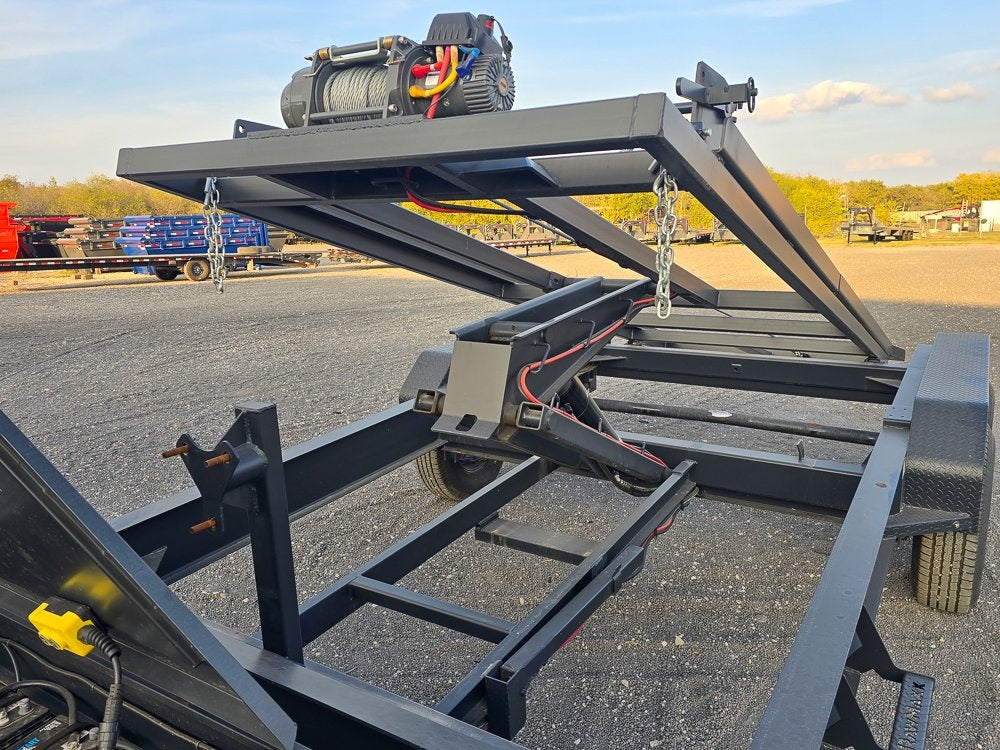 RawMaxx 14' BP Roll Off Base (2) 7k Axles - Roll Off Base Trailer/RO 14' Bumper Pull - Stryker Dealership Group