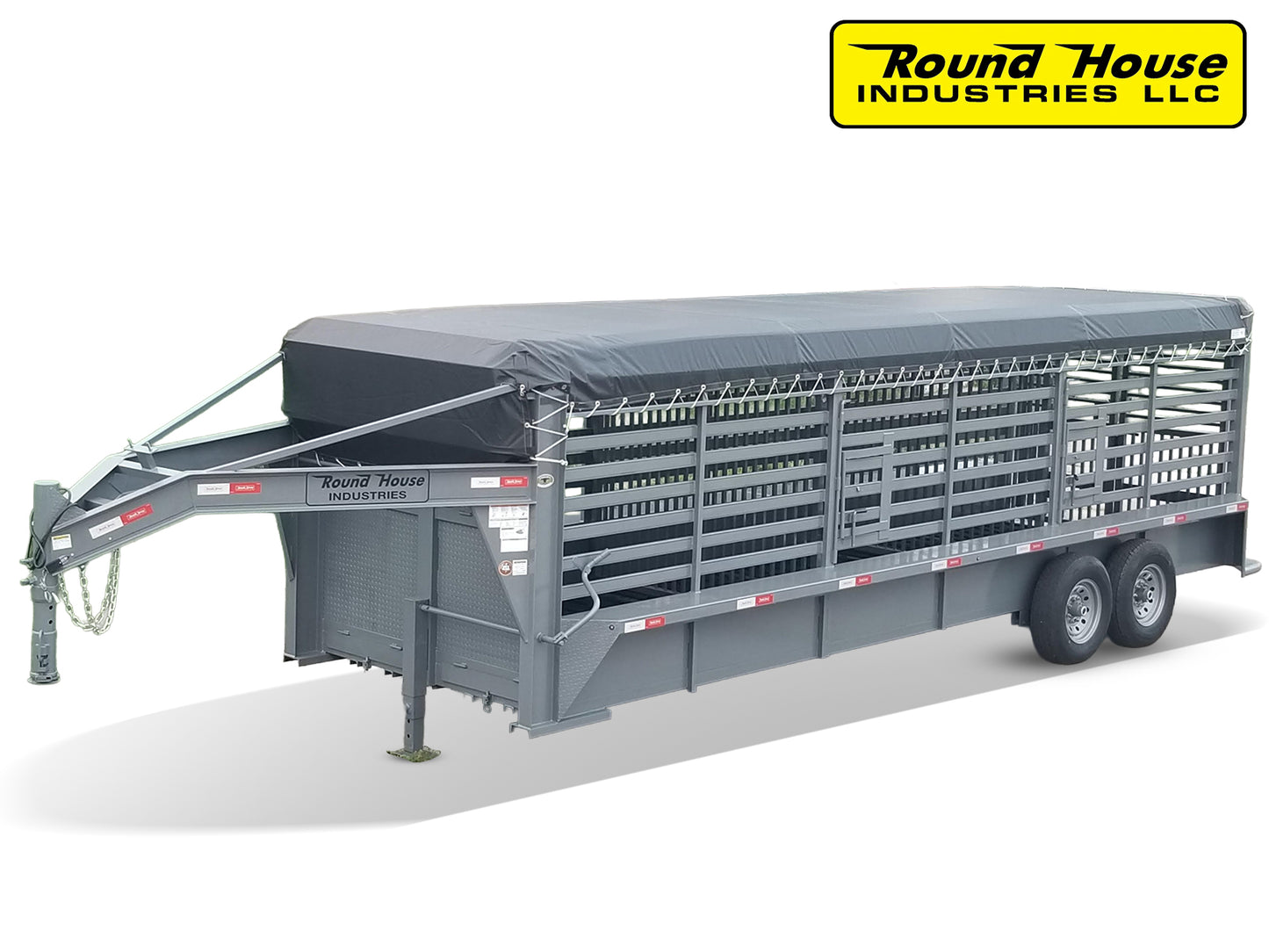 Round House Industries Gooseneck Livestock Trailer