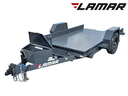 Scissor Hauler 12' x 79" wide - 7K Axles - Scissor Tilt - Stryker Dealership Group