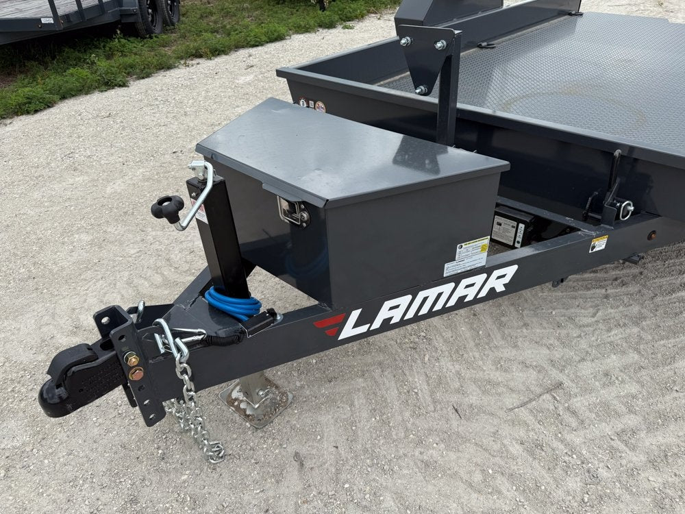 Scissor Hauler 12' x 79" wide - 7K Axles - Scissor Tilt - Stryker Dealership Group