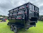 Stryker 14' BP Roll off Bundle (2) 7k Axles + 3 Bins w/ 4' Walls 00234A - Stryker Dealership Group