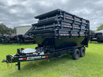 Stryker 14' BP Roll off Bundle (2) 7k Axles + 3 Bins w/ 4' Walls 00234A - Stryker Dealership Group