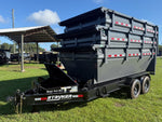 Stryker 14' BP Roll off Bundle (2) 7k Axles + 3 Bins w/ 4' Walls 003957 - Stryker Dealership Group