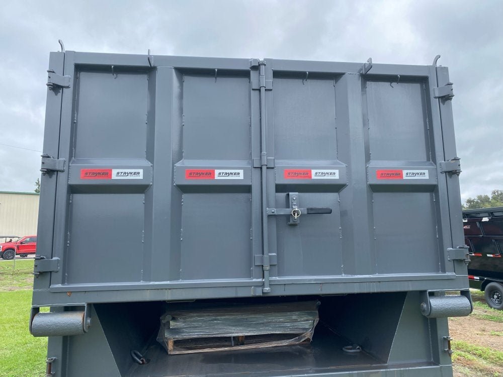 Stryker 14' BP Roll off Bundle (2) 7k Axles + 3 Bins w/ 4' Walls 2347 - A - Stryker Dealership Group