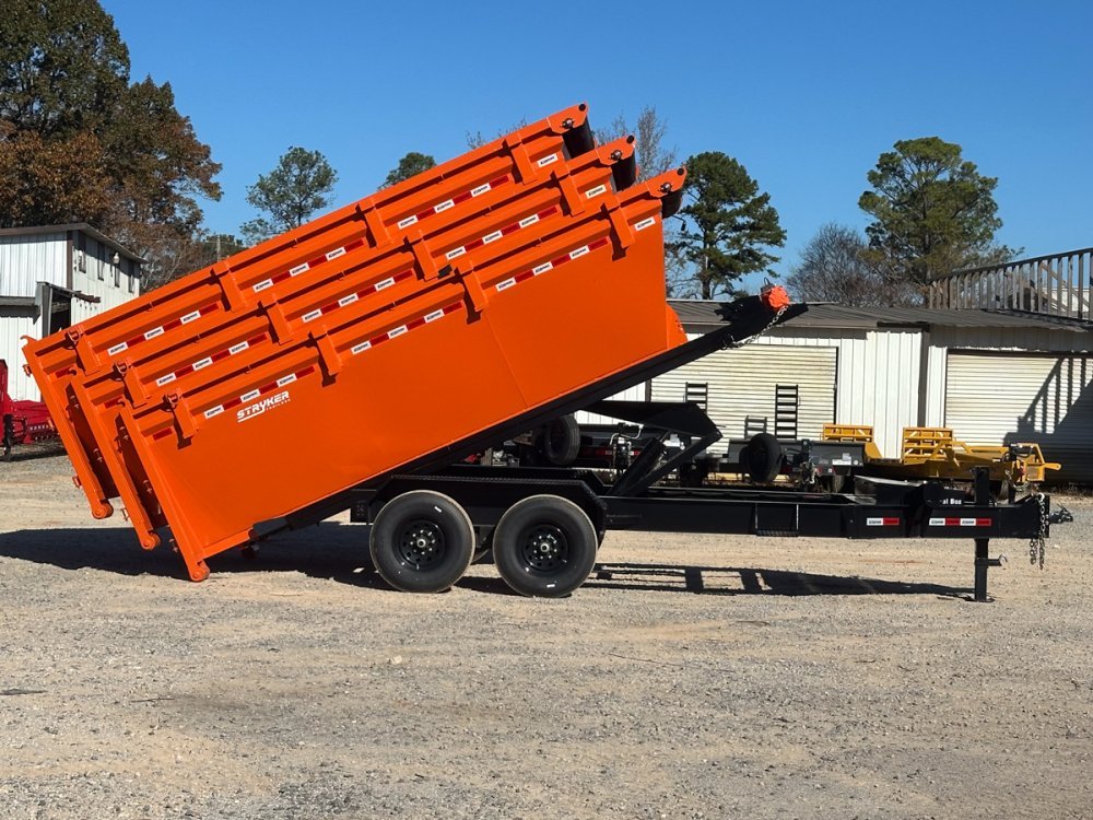 Stryker 14' BP Roll off Bundle (2) 7k Axles + 3 Bins w/ 4' Walls 2579 - Stryker Dealership Group