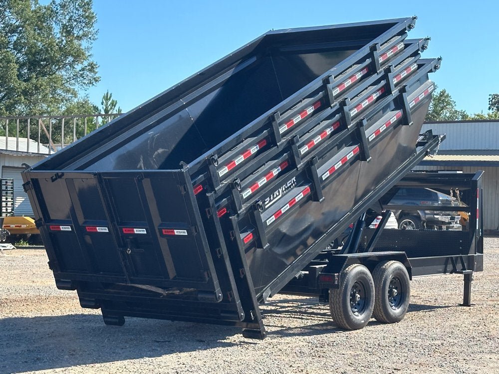 Stryker 14' GN Roll off Bundle (2) 7k Axles + 3 Bins w/ 4' Walls 2853 - Stryker Dealership Group