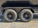 Stryker 14' GN Roll off Bundle (2) 7k Axles + 3 Bins w/ 4' Walls 2853 - Stryker Dealership Group