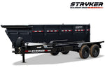 Stryker 16' BP Roll off Bundle (2) 7k Axles + 1 Bin w/ 4' Walls 2549-C - Stryker Dealership Group