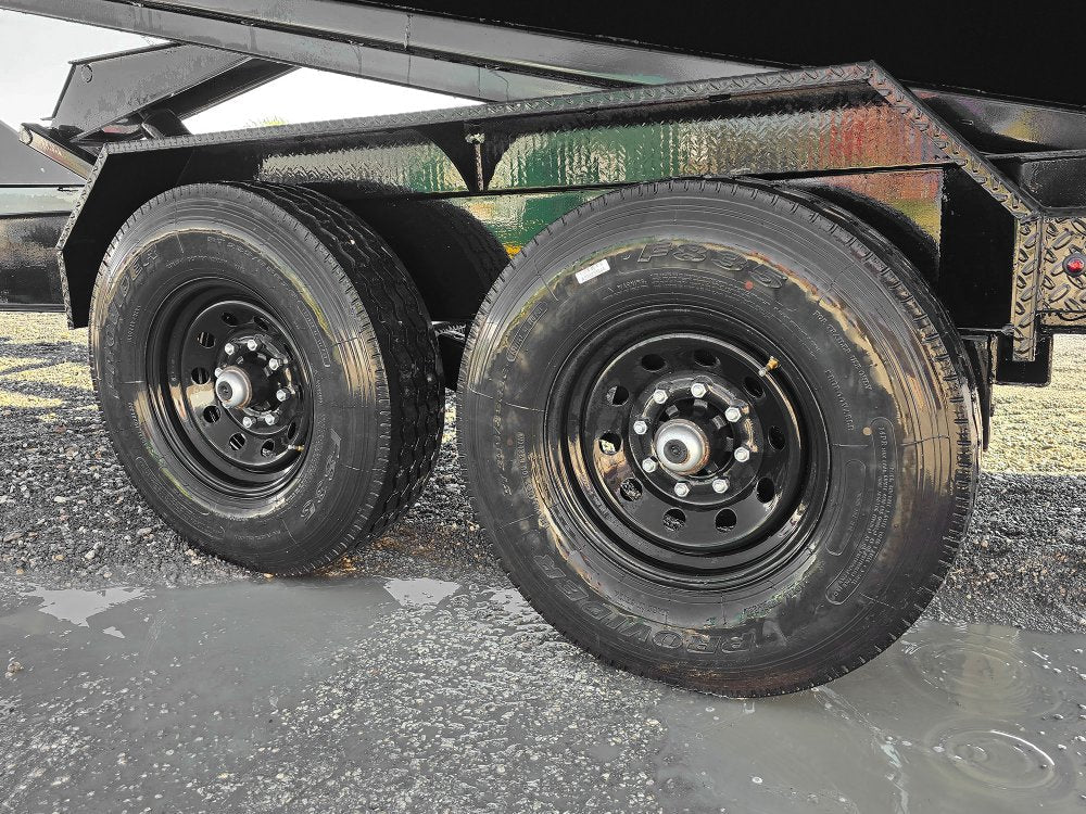 Stryker 16' BP Roll off Bundle (2) 7k Axles + 1 Bin w/ 4' Walls 2549-C - Stryker Dealership Group