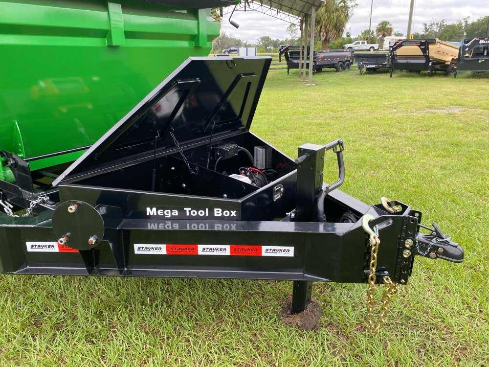 Stryker 16' BP Roll off Bundle (2) 7k Axles + 1 Bin w/ 4' Walls 2549-E - Stryker Dealership Group