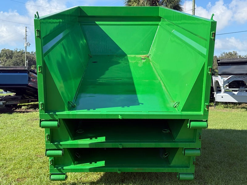 Stryker 16' GN Roll off Bundle (2) 7k Axles + 1 Bin w/ 4' Walls 2581-F - Stryker Dealership Group
