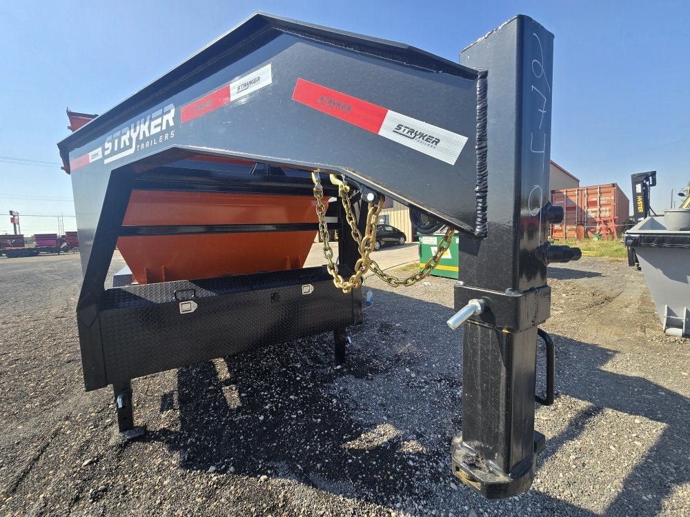 Stryker 16' GN Roll Off Bundle (2) 7k Axles + 2 Bins w/ 4' Walls 2749 - Stryker Dealership Group
