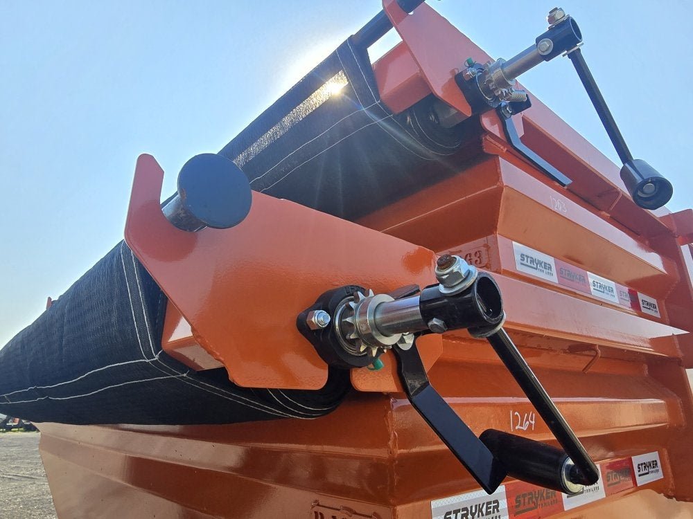 Stryker 16' GN Roll Off Bundle (2) 7k Axles + 2 Bins w/ 4' Walls 2749 - Stryker Dealership Group